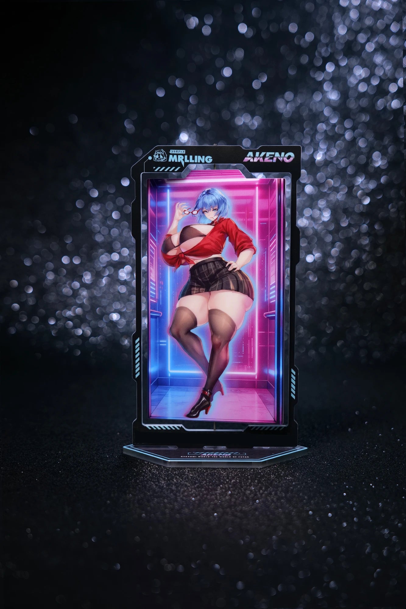 Nyakumi Akeno 3D Rotation Acrylic Stand