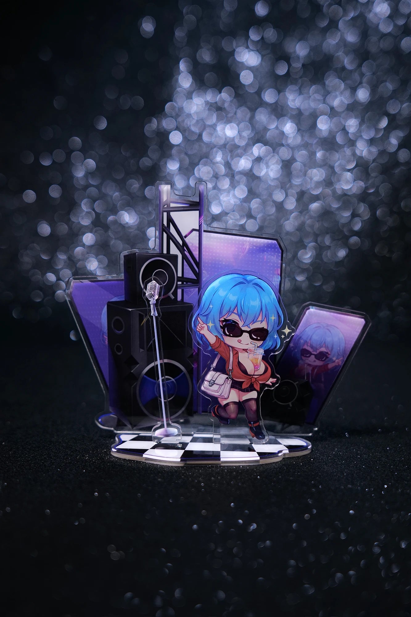Nyakumi Akeno Stage Chibi Acrylic Standee – MRLLING