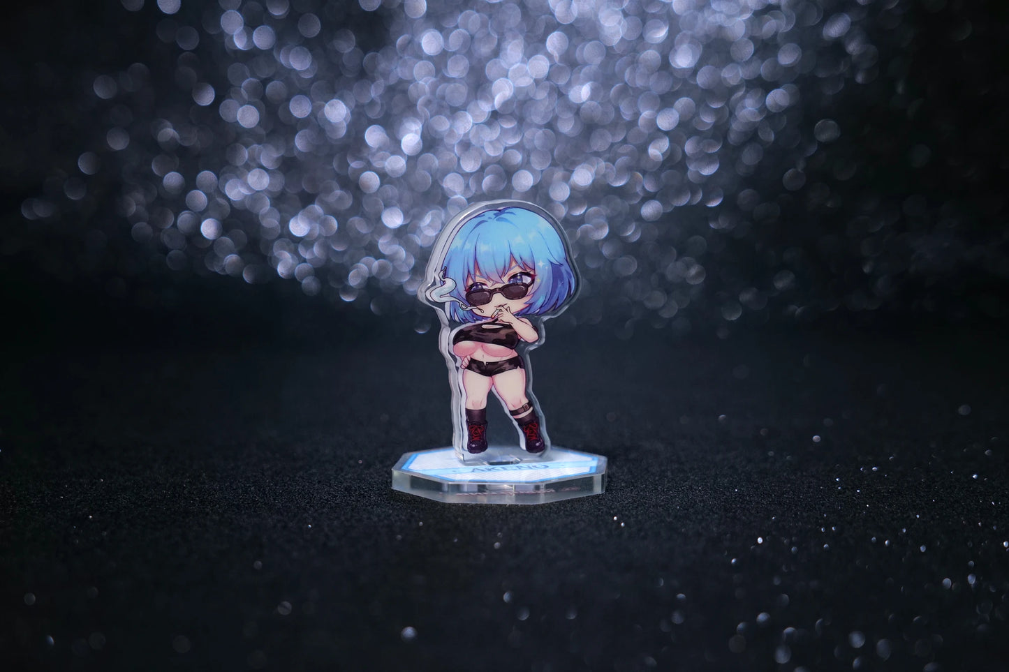 Nyakumi Akeno Eye-Tracking Chibi Acrylic Stand