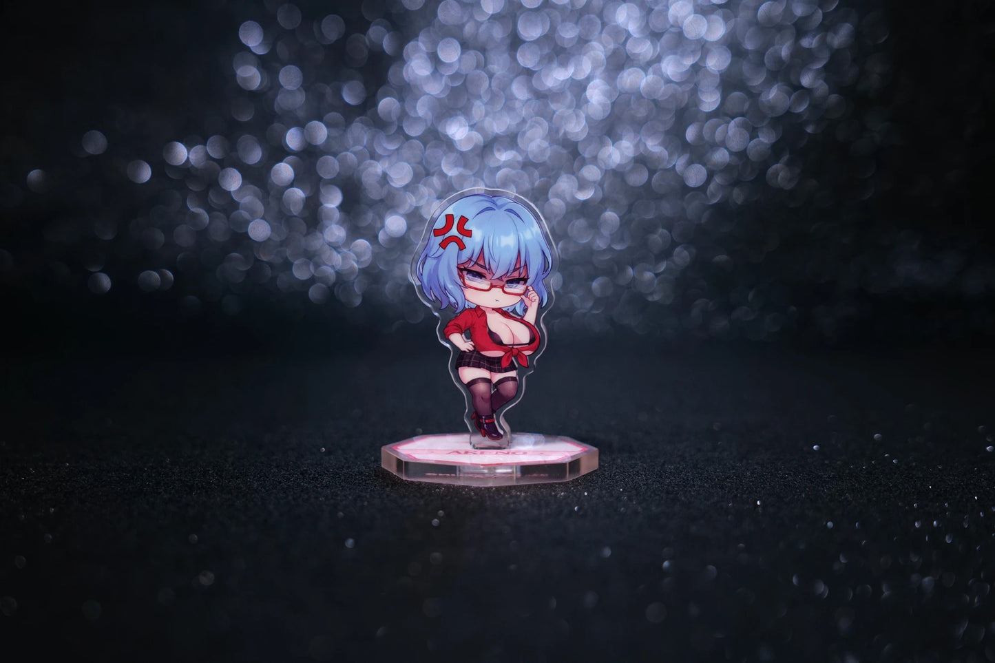 Nyakumi Akeno Eye-Tracking Chibi Acrylic Stand
