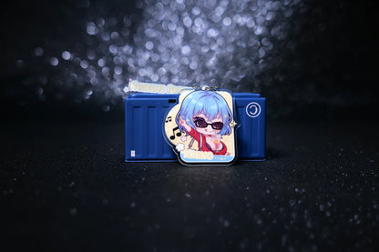 Nyakumi Akeno Cute Acrylic Keychain