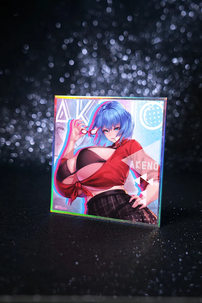 Nyakumi Akeno Cyberpunk Colored Paper