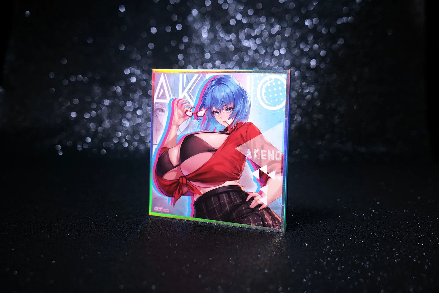 Nyakumi Akeno Cyberpunk Colored Paper
