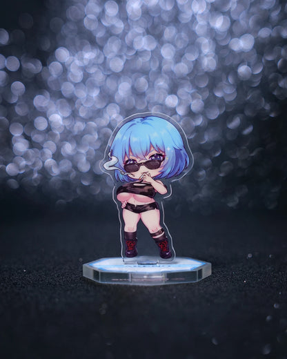 Nyakumi Akeno Eye-Tracking Chibi Acrylic Stand