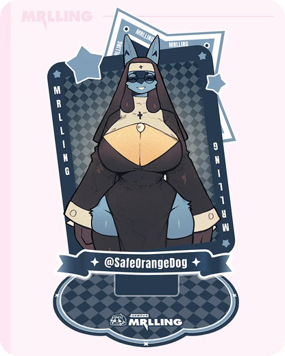 SafeOrangeDo × MRL Lucario Nun Anime Acrylic Stand