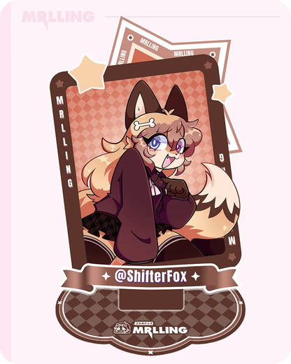 Official ShifterFox Anime Acrylic Stand 🦊 | Cute Fox Girl Furry Standee