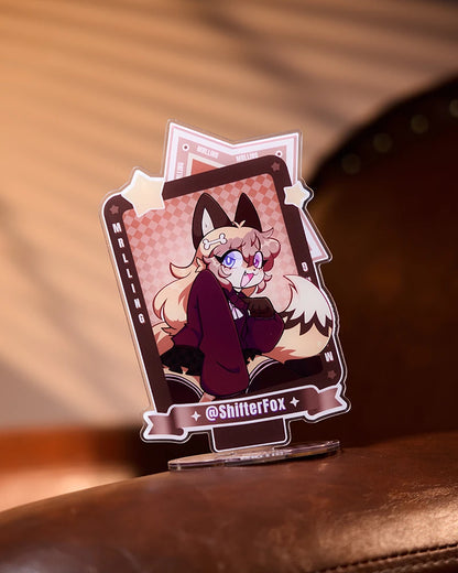 Official ShifterFox Anime Acrylic Stand 🦊 | Cute Fox Girl Furry Standee