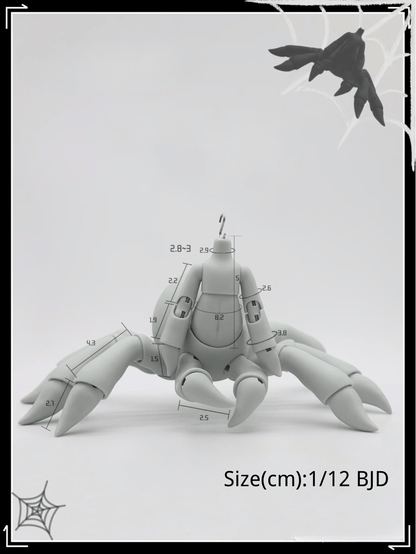 Spider BJD Doll Action Figure Monster Girl