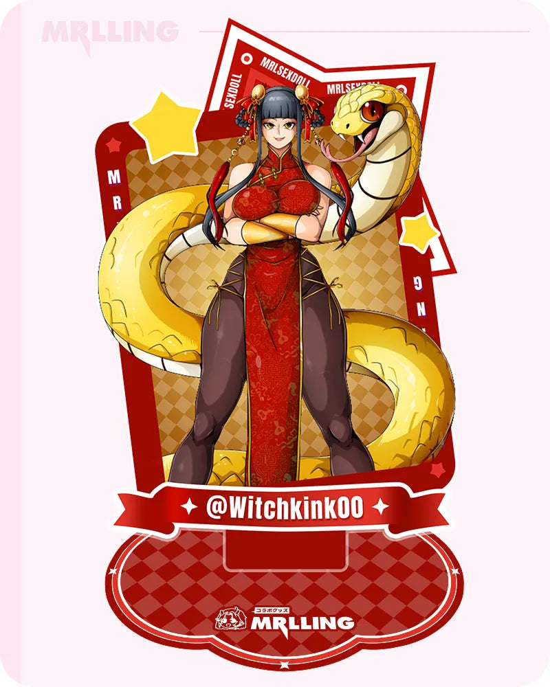 MRL x Witchkink00 Kung Fu Girl Anime Acrylic Stand