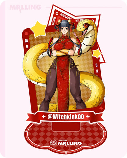 MRL x Witchkink00 Kung Fu Girl Anime Acrylic Stand