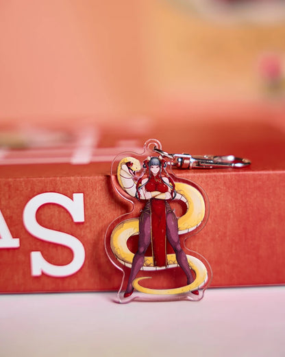 @Witchkink00 x MRL Kung Fu Girl Cute Keychain