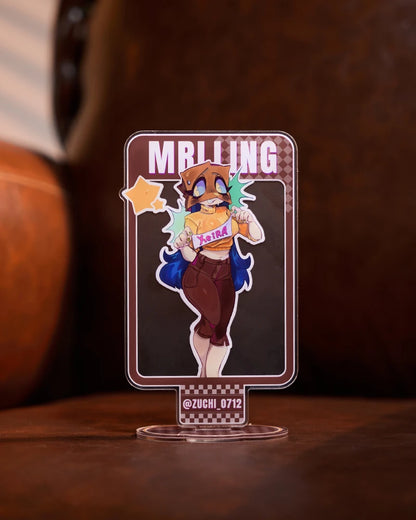 ZUCHI_0712 x MRL: Official Baghead Girl Anime Acrylic Stand