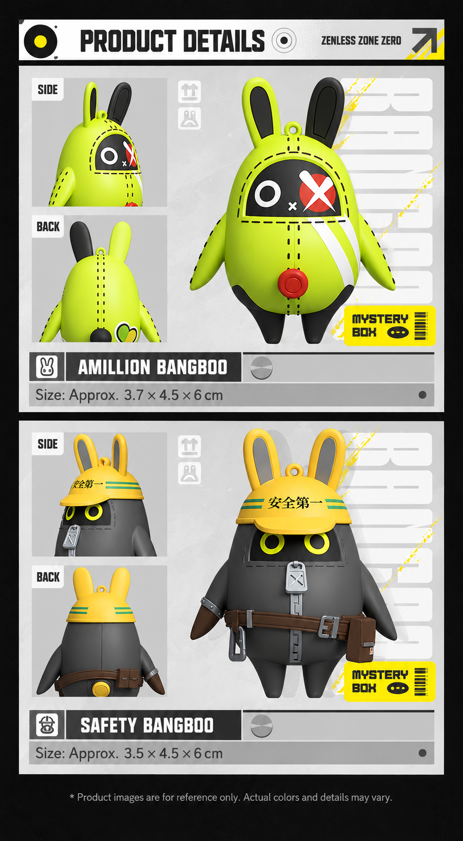 【In Stock】Official Zenless Zone Zero Bangboo Standee Blind Box (Full Box)