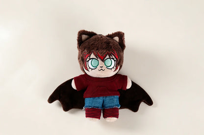 ArzyParzy X MRLLING 15cm Chibi Bat Alina Anime Plush