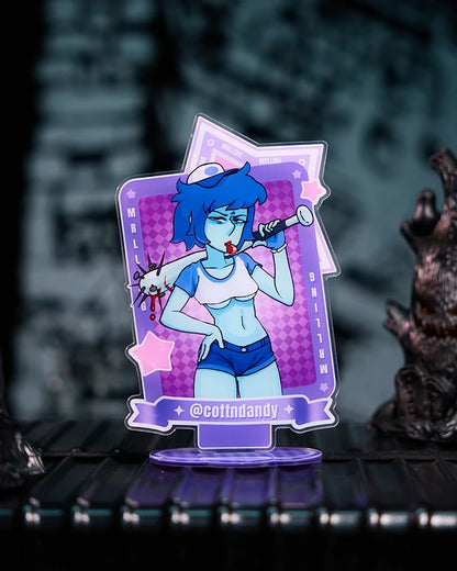 MRL x @cottndandy "LADY BOW" Acrylic Stand | Bad Girl Anime Merch