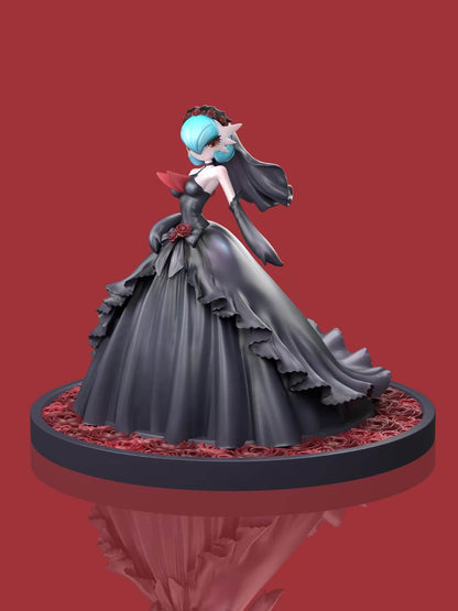 1/20 Black Wedding Dress Shiny Mega Gardevoir Figure