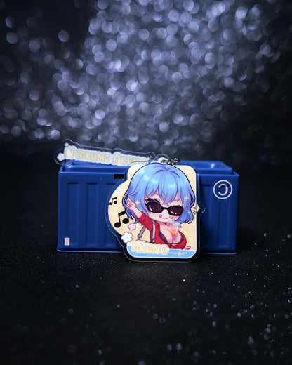 Nyakumi Akeno Cute Acrylic Keychain