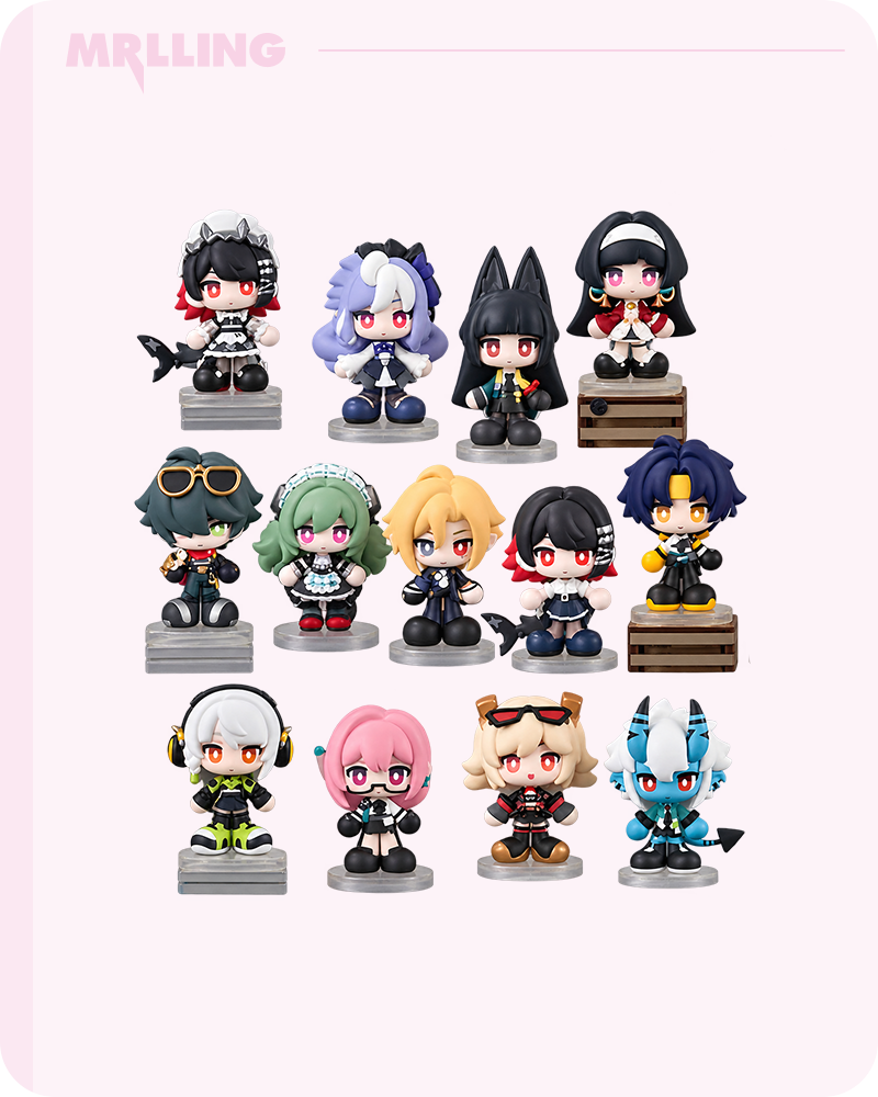 【In Stock】Zenless Zone Zero Tiny Agents Chibi Figure Blind Box