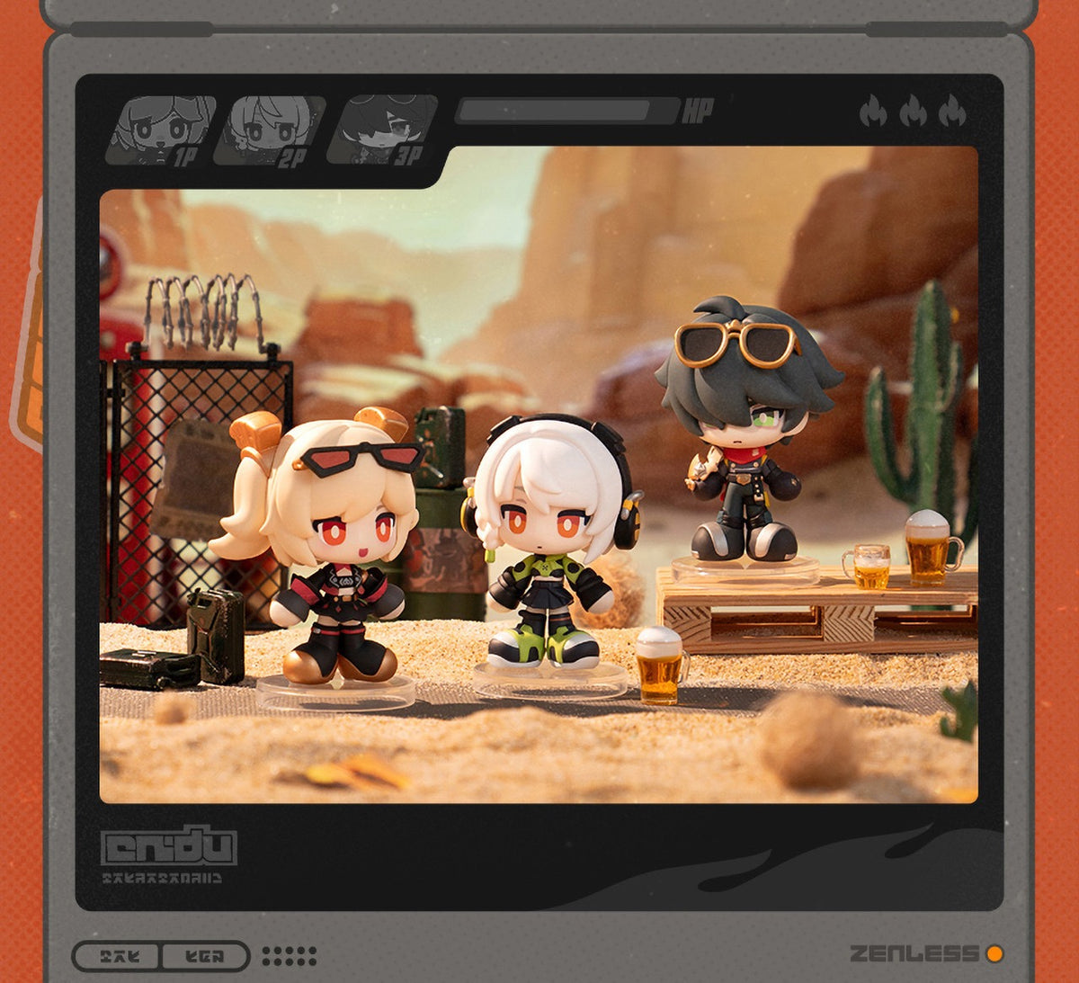 【In Stock】Zenless Zone Zero Tiny Agents Chibi Figure Blind Box
