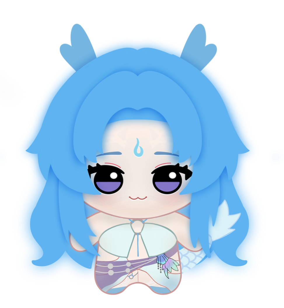 MRLLING - LING Chibi Plush Keychain 12cm