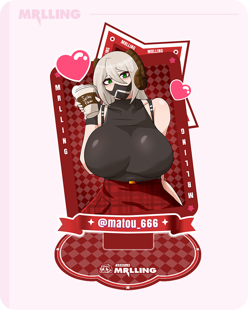 Matou_666 × MRL Sheep Girl Acrylic Stand – Limited Edition Collectible