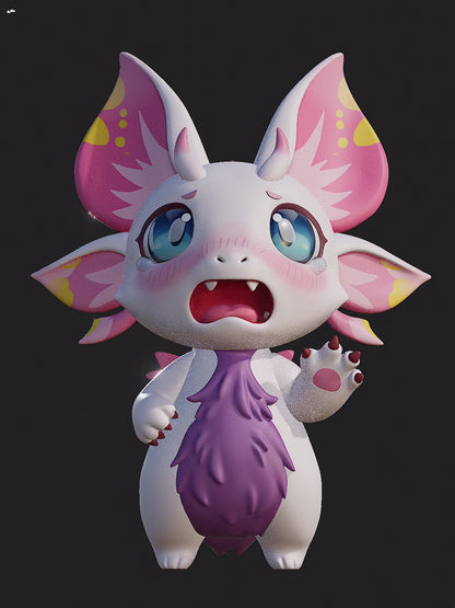 Mizutsune 10cm Chibi Figure Dragon Furry
