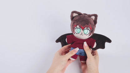 ArzyParzy X MRLLING 15cm Chibi Bat Alina Anime Plush