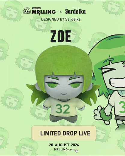 @sarahh_kh12 Zoe Chibi Plush Doll 12cm