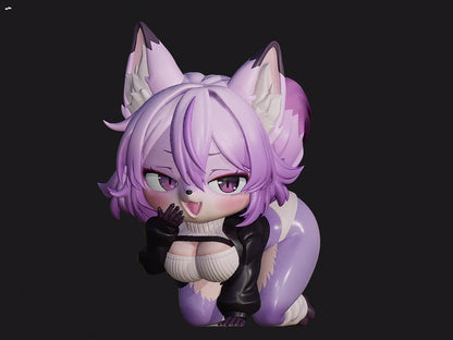 Vixen Voss Chibi Figure Fox Girl Furry