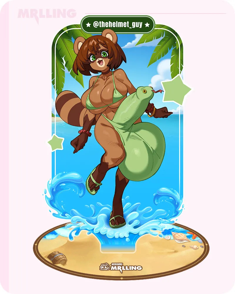 MRL x @thehelmet_guy Squirrel Furry Anime Acrylic Stand